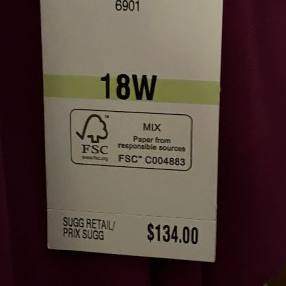 Jones New York Evening Dress size 18W - Picture 5 of 10